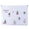 Simple, transparent, fresh and clean astronaut fruit multi-series rimmed file bag, storage bag, document, ticket and archive bag Item Picture